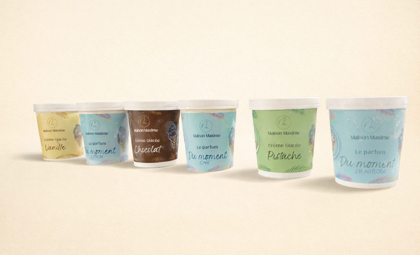 Grand pot de glace