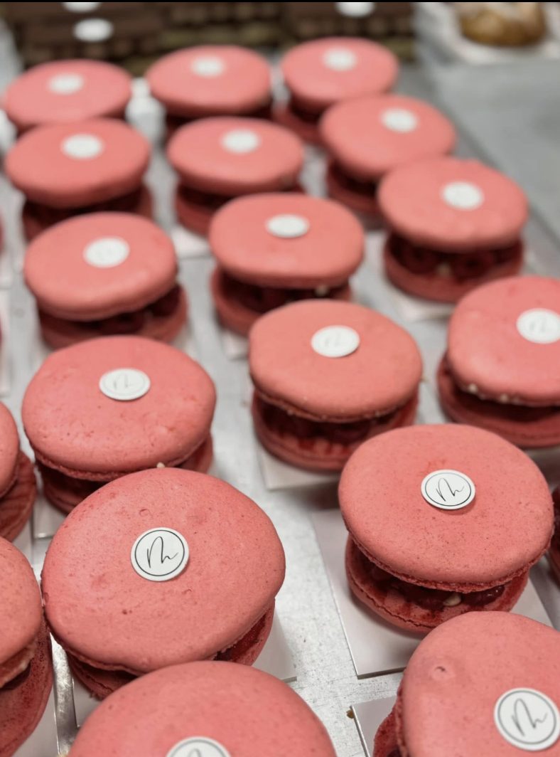 Macaron framboise