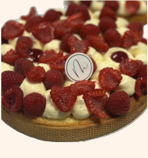 Tarte framboises